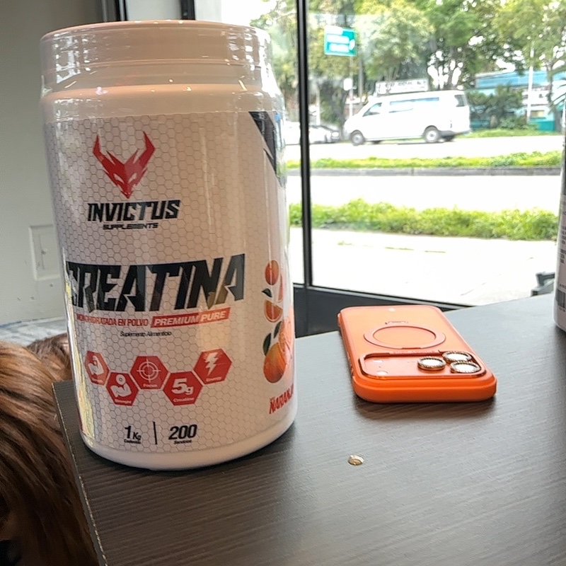Creatina sabor naranja